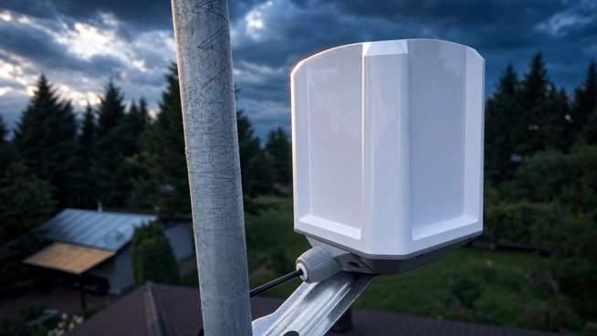 Antena kierunkowa LTE - zysk anteny zależy od częstotliwości